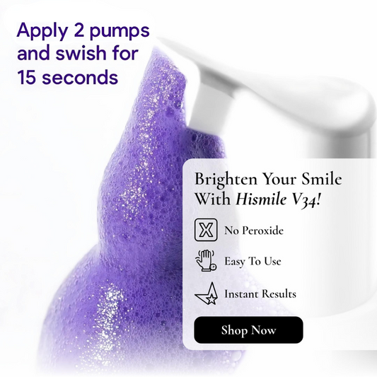Hismile V34 Colour Corrector Serum Instant Teeth Whitening